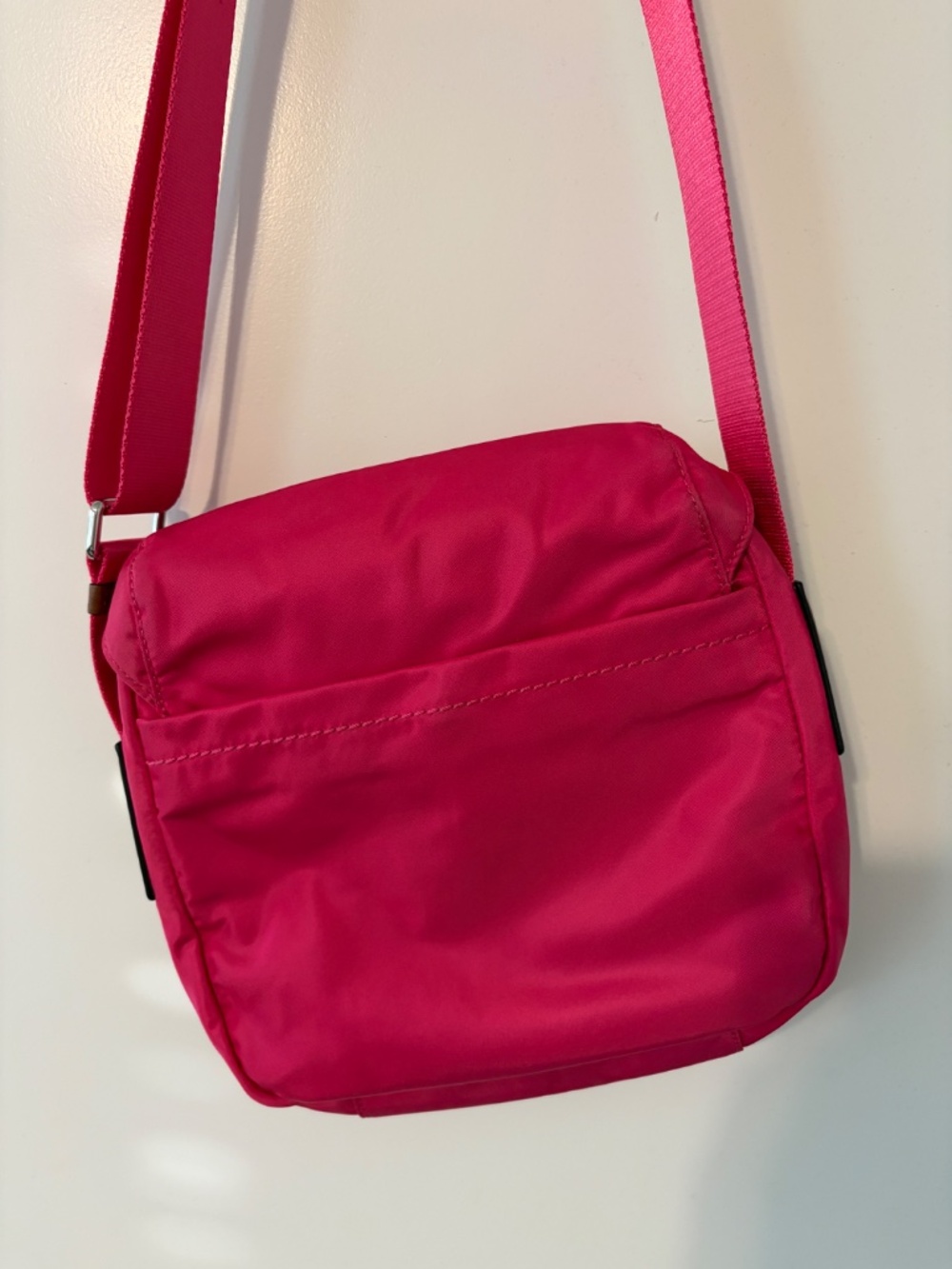Tumi Hot Pink Crossbody Nylon Bag - Picture 5 of 8